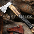 Handmade Viking Axe – Custom Engraved Handle & Etched Blade – Perfect Gift for Him