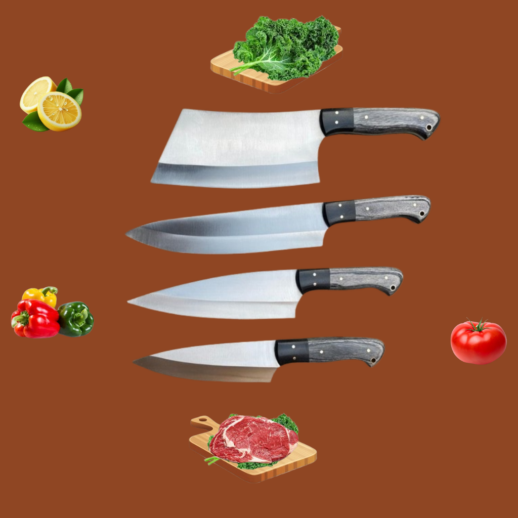 Premium Chef Knife Set – Factory Direct Price with 5-Year Warranty